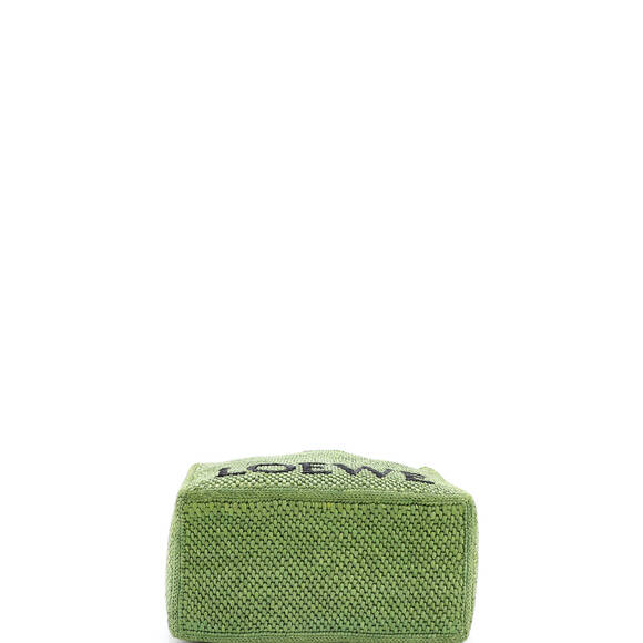 Loewe Medium Paula's Ibiza Logo Convertible Tote Raffia - Picture 4 of 7